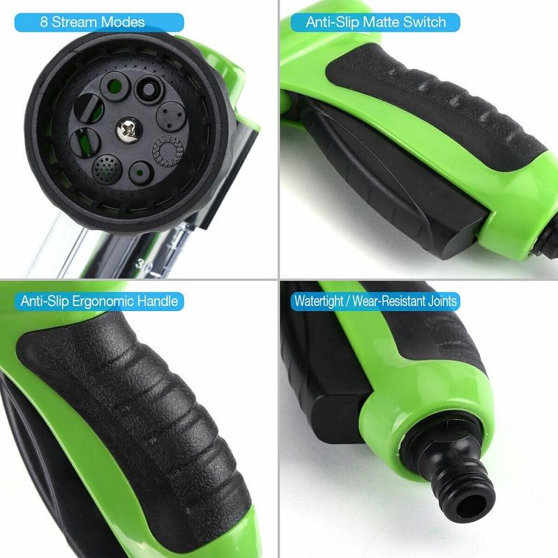 Pet Shower Nozzle Sprayer Hose Dog Shower Gun 3 Mode Adjustable Pet Wash Cleaning Bath Water Foam Soap Sprayer Dog Clean Tools_voghion.com
