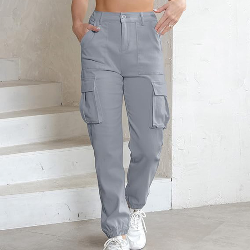 Modische Cargo-Jogginghose für Damen, leicht, zum Wandern_voghion.com