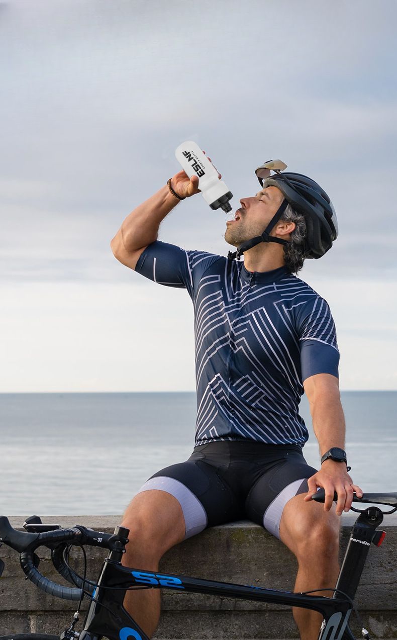 Przenośny, pełny zestaw do roweru, duża pojemność, kubek do wyciskania, butelka na wodę do uprawiania sportów na świeżym powietrzu, jazda na rowerze górskim_voghion.com