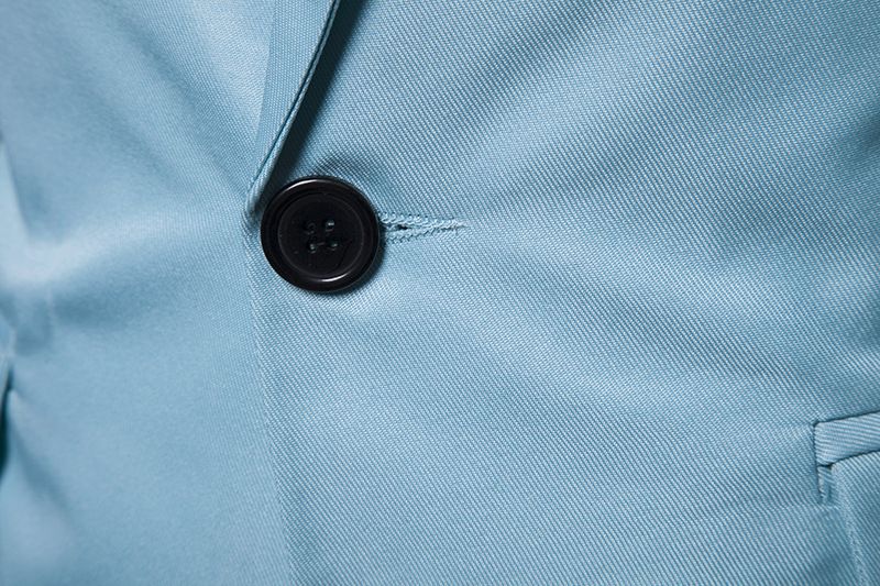 Abito professionale da uomo slim fit oversize primavera e autunno 2019, top monopezzo, abito con un bottone_voghion.com
