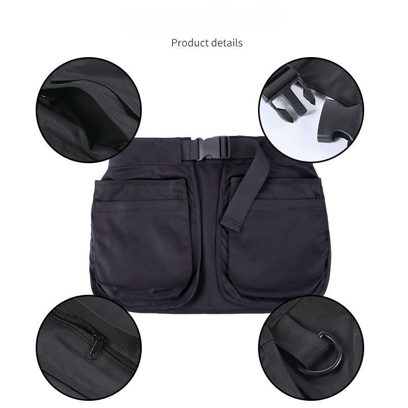 2024 neue Mode Allgleiches Tasche Reißverschluss Multifunktionale Running Hot Girl Gürteltasche Neutral Ausländischer_voghion.com