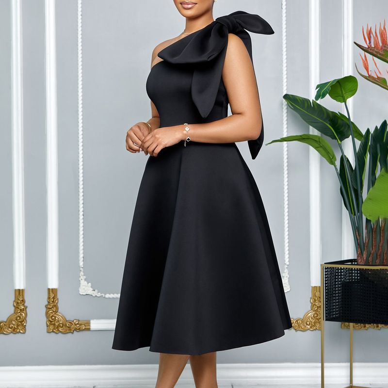 Îmbrăcăminte pentru femei Rochie sexy de culoare pură Rochie de banchet_voghion.com