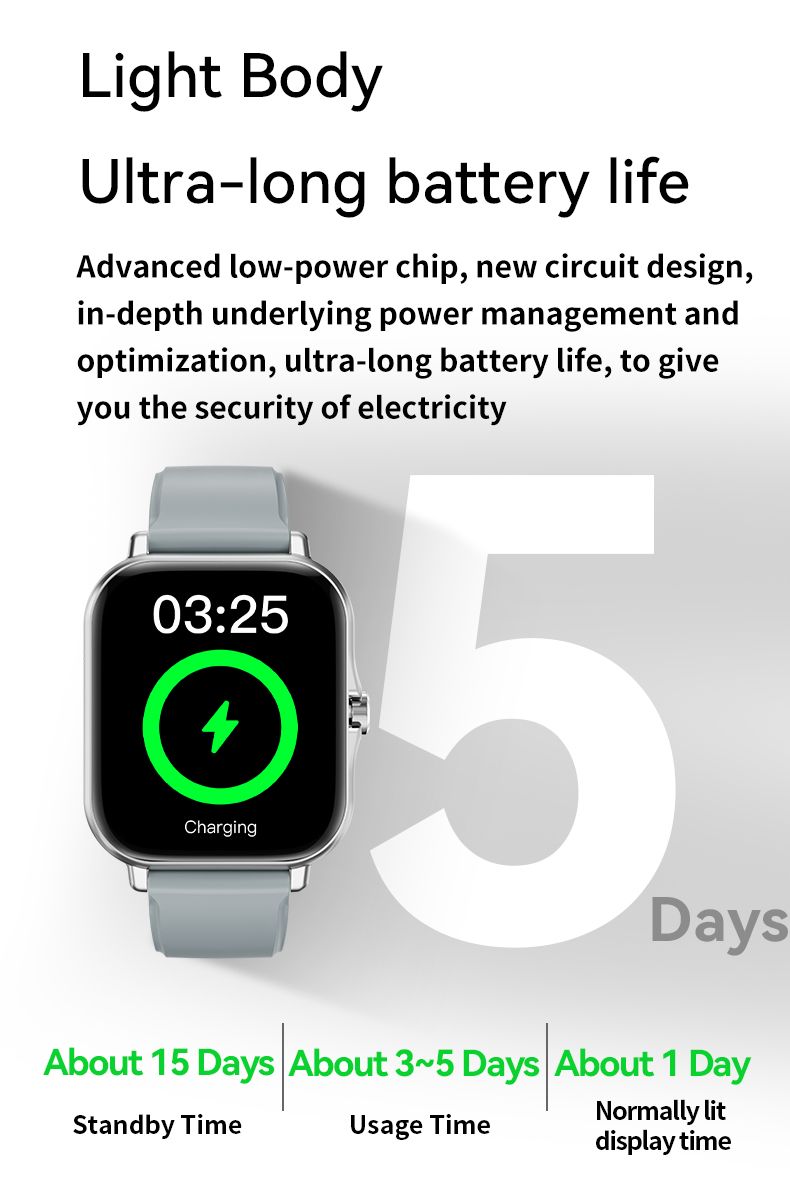 LAXASFIT 2025 Android IOS Bluetooth Talk Heart Rate Monitor Sleep Record Sports Smart Watch Ladies Men Gift_voghion.com