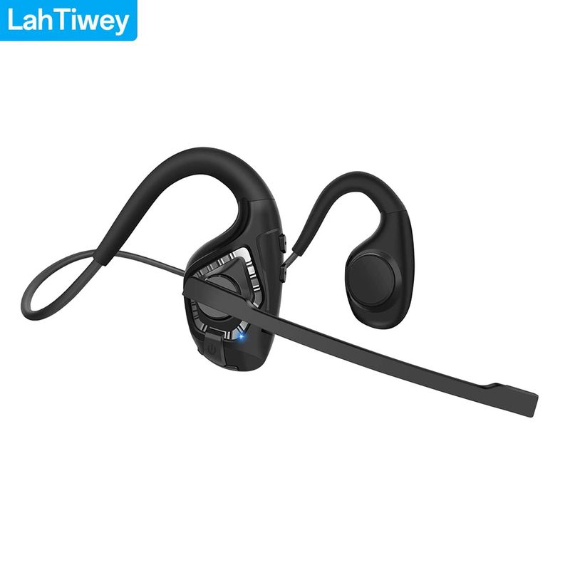 Trucker Headset, Wireless Headset Mic, Bluetooth Headsets With Dual Noise Cancelling Microphone & Mute Button_voghion.com