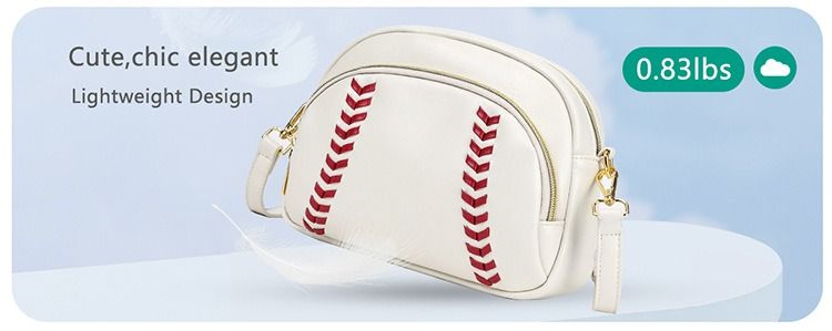 Borsa a tracolla da donna autunno e inverno 2025, in pelle, retrò, popolare, modello baseball, con cerniera, tracolla, borsa casual_voghion.com