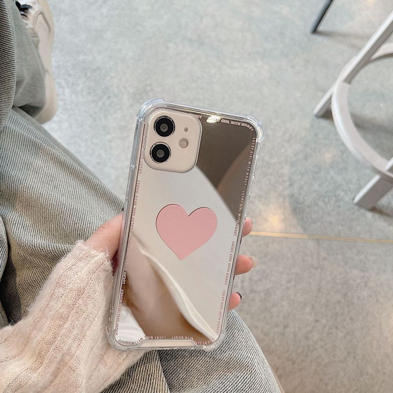 Love For Iphone 15pro Phone IPhone 16 Huawei P40 Mirror Protective Case, Xiaomi 14_voghion.com