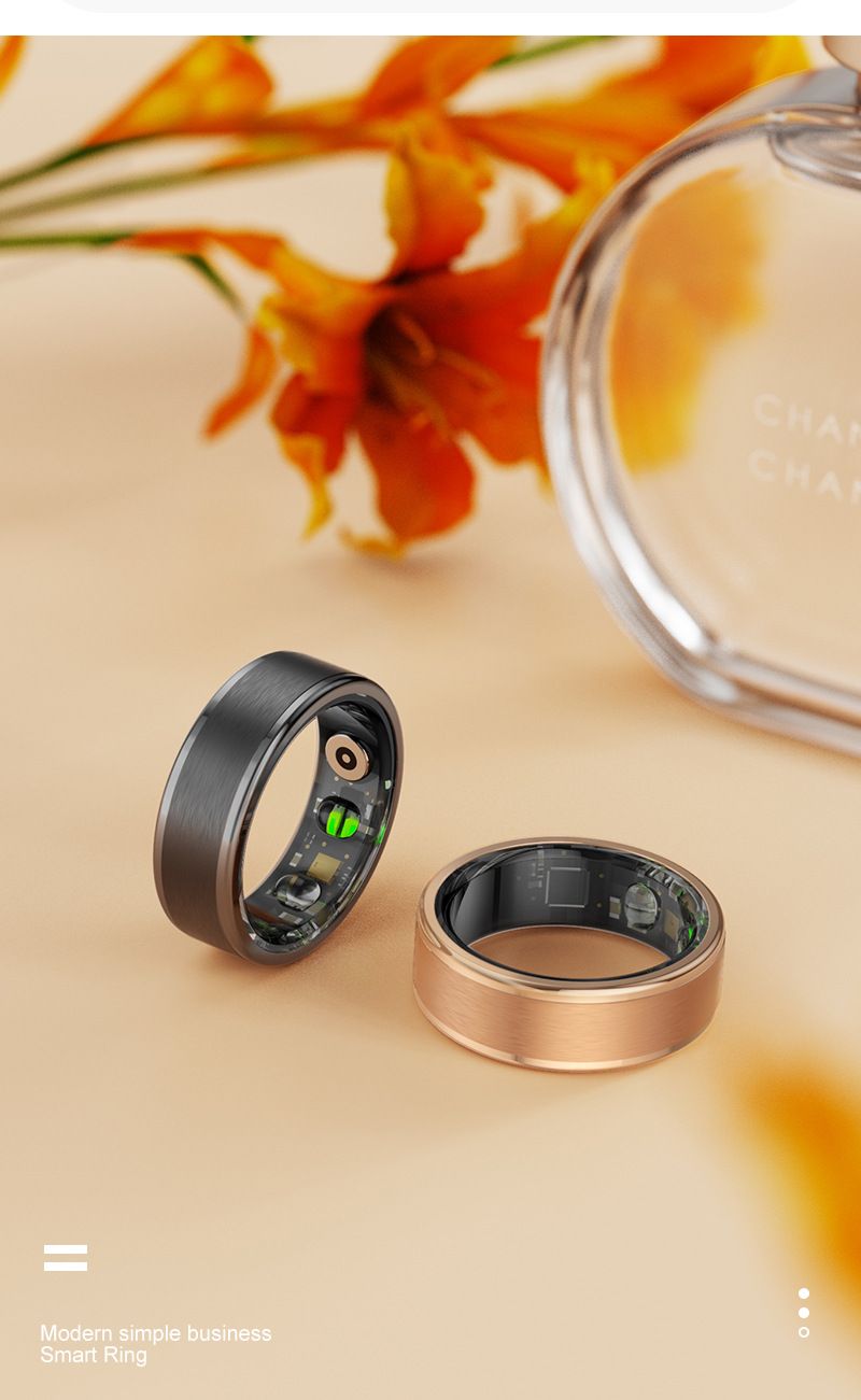 Trackers d'activité intelligents, caméra à télécommande, bague de sport, surveillance de la santé, Bluetooth, sommeil, fréquence cardiaque, oxygène dans le sang, bague intelligente_voghion.com