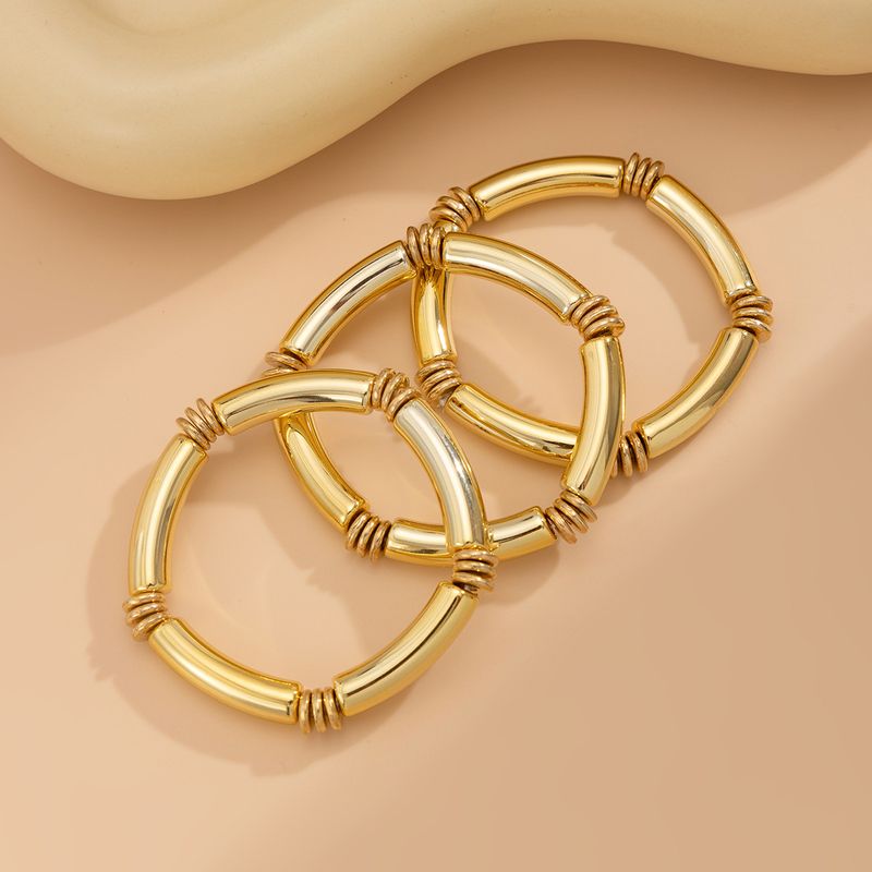 Bracelets en plastique CCB géométriques punk en gros_voghion.com