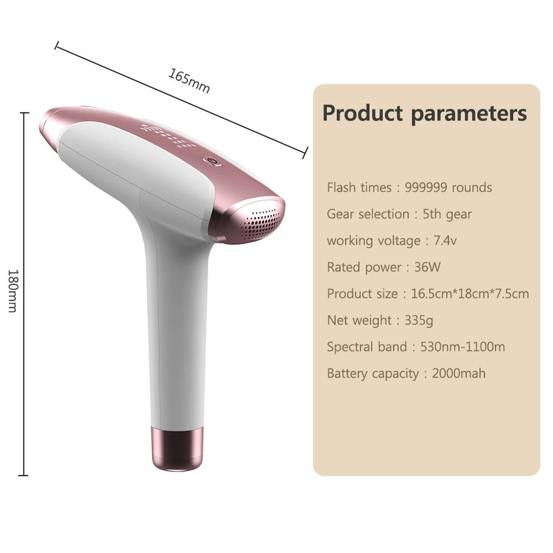 Laser Haaren Tfernung Schmerzlos IPL Epilierer Für Frauen Körper Bikini Beine Arme Laser Haarentferner Blinkt Permanenten Enthaarung Mittel_voghion.com
