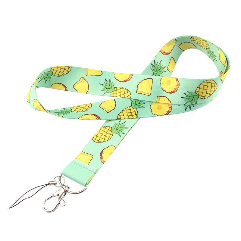 Fruit mobiele telefoon lanyard kers avocado watermeloen ananas kiwi aardbei druif certificaat kaart camera touw cadeau_voghion.com
