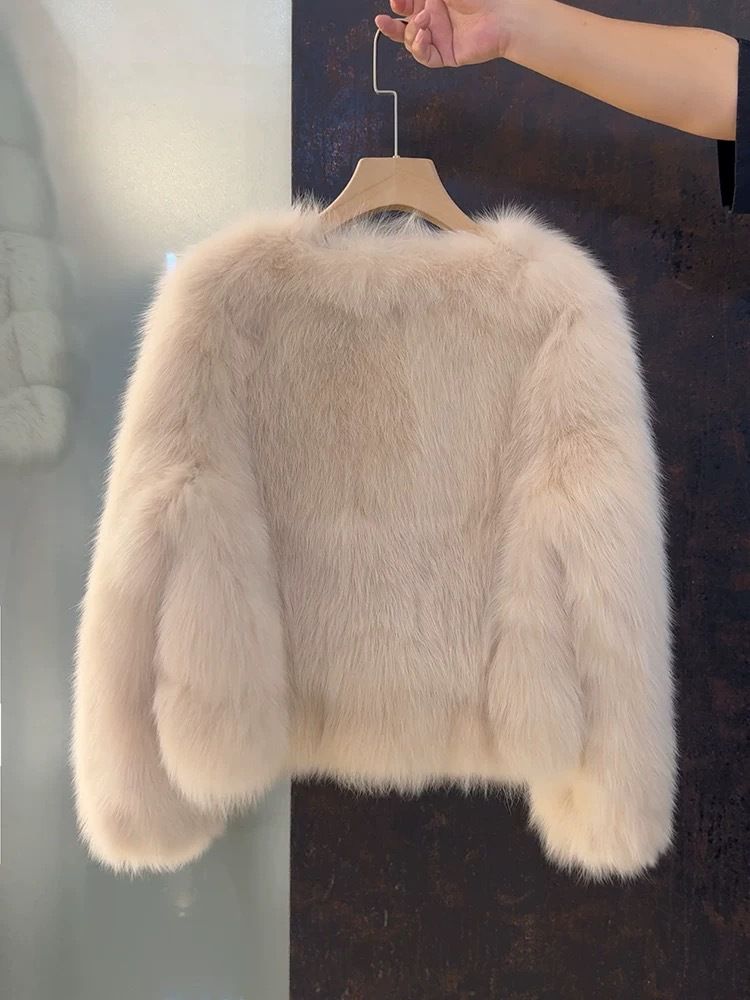Damenbekleidung Winter Kurze Jacke New Style Fox Light Temperament Verdickter Pelzmantel Damen_voghion.com