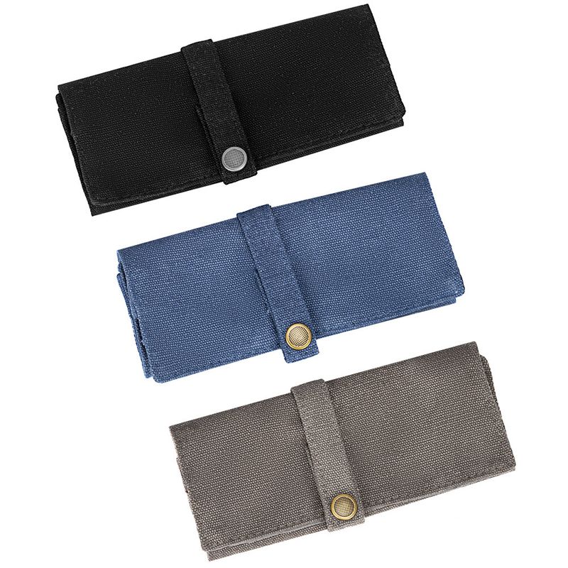 Nylon Canvas Strap Storage Bag Watch Storage Roll Bag Portable Storage_voghion.com