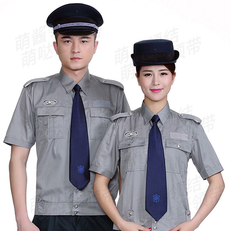 Cravatta con cerniera e fibbia allentata, per uomo e donna, uniforme da guardia di sicurezza, blu navy, nuovo stile, antiscivolo, alla moda_voghion.com