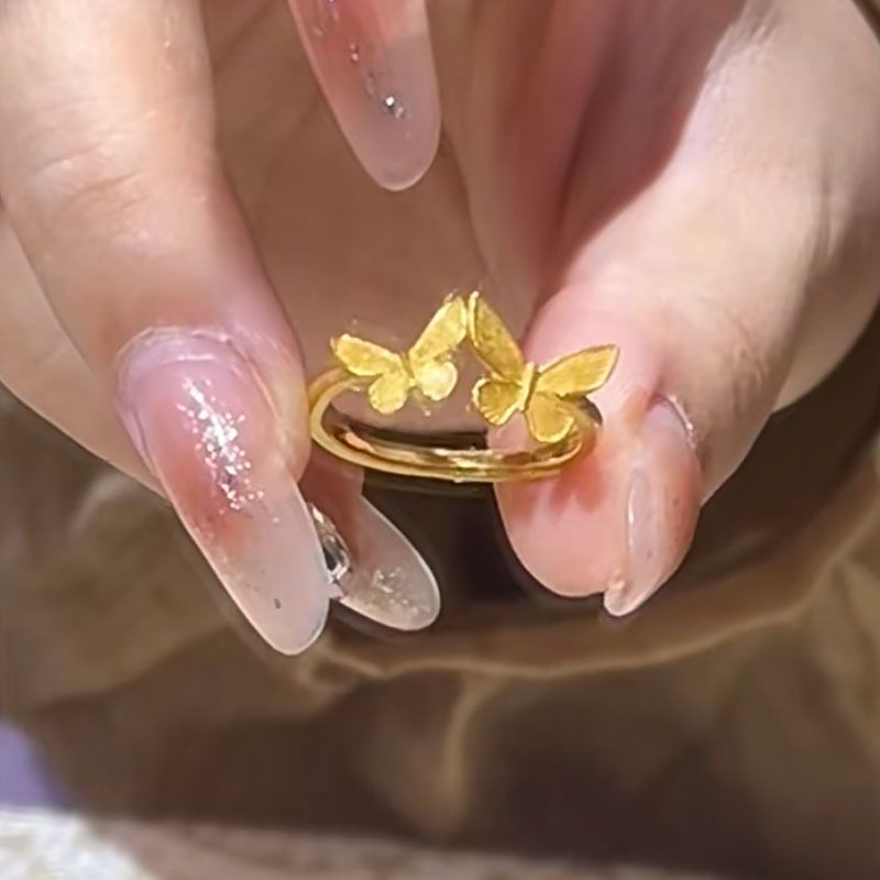 Same Sweet Wind Butterfly Open New Edition, mazas un augstas klases gredzenu rotaslietas_voghion.com