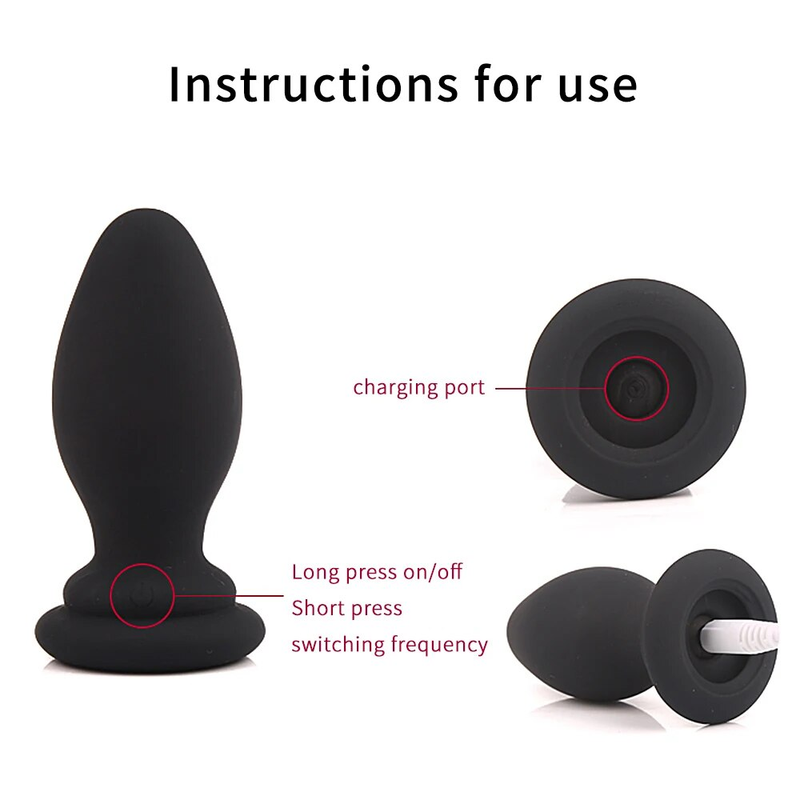 Vibrator Mat Fuchsschwanz Dildo Anal Fernbedienung Anus Dilatator Fir Fraen Erwuessene Cosplay Accessoiren Vibréierend Anusplug_voghion.com
