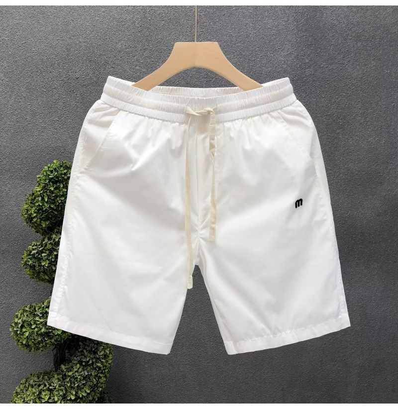 Men's Clothing 2024 Summer New Casual Shorts Men's Lightweight All match Five point Casual Pants Drawstring Elastic Half length Overalls_voghion.com