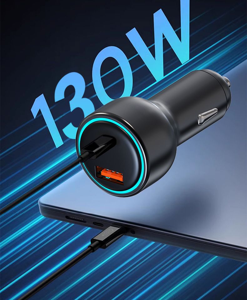 Car Chargers High Power Car Charger New Car Charger PD Fast Charging Suitable For Fast Charging_voghion.com
