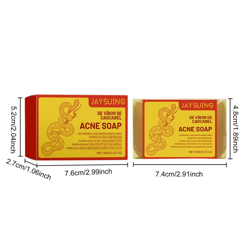 Jaysuing Acne Cleansing Soap Gently Cleanses Back Pimples Smooth And Refreshing Cleansing Soap_voghion.com