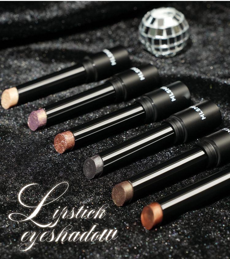 Lipstick eyeshadow stick Lazy eye makeup waterproof non-smudging pearl eyeshadow lying silkworm pen_voghion.com