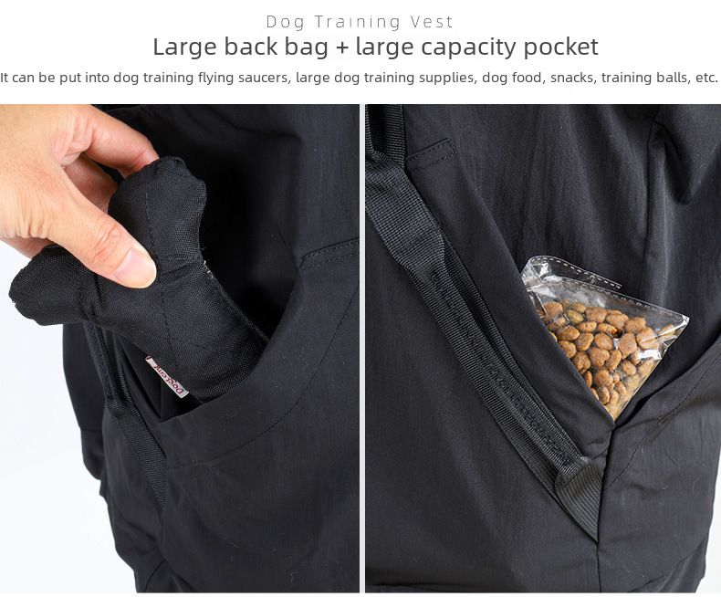 Dog training special dog training clothes large pocket multifunctional dog trainer vest anti-scratch top_voghion.com