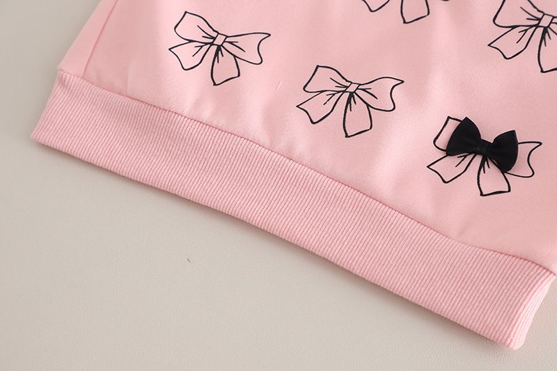 2025 Set di due pezzi con cappuccio per bambine, stile casa, abbigliamento primaverile e autunnale per bambine, novità invernale per bambine_voghion.com