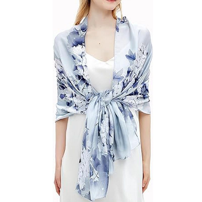 Het ny sidenhalsduk för kvinnor i Europa och USA tryckt mullbärssilkes sommarstrandhanddukssjalhalsduk_voghion.com