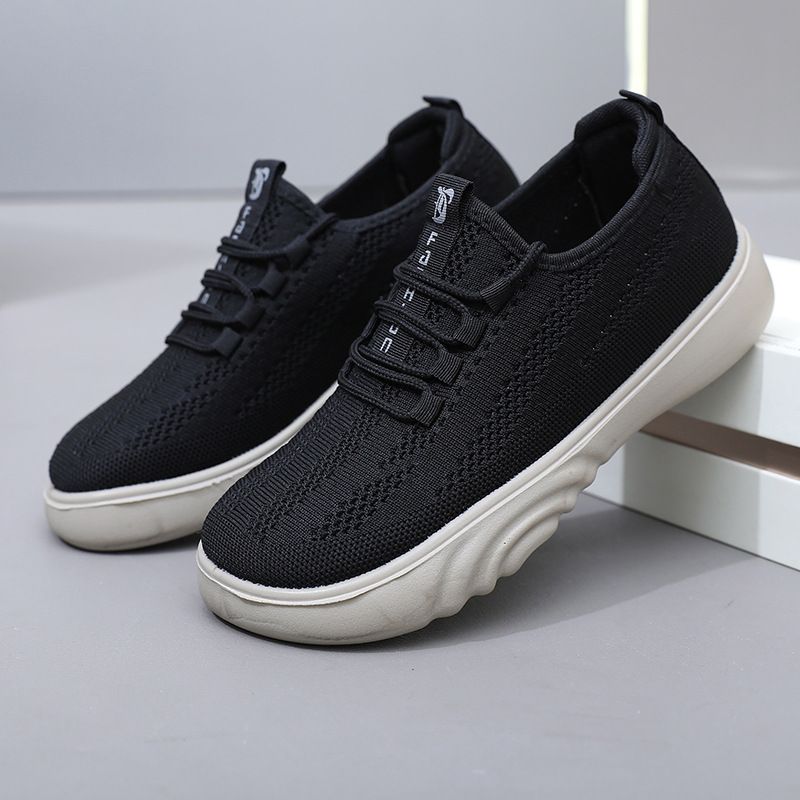 Spring And Autumn New Old Beijing Cloth Women's One Foot Lightweight Le Fu Casual Comfortable Soft Bottom Breathable Mom_voghion.com
