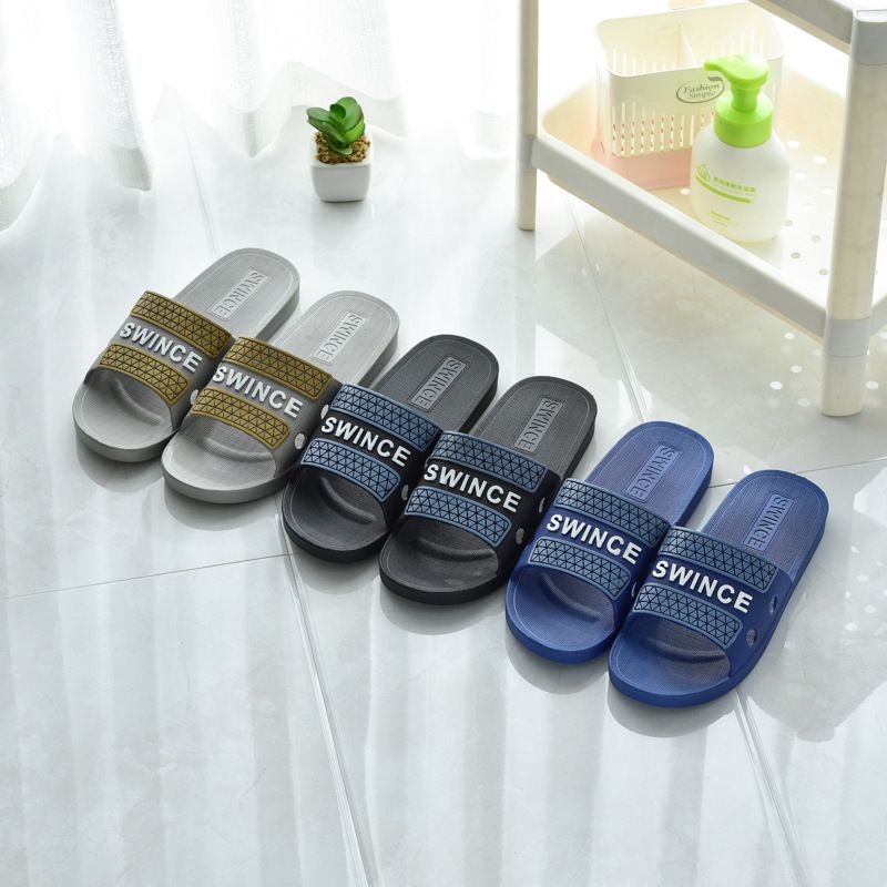 Bekväma plast-PVC-hem, halkfria inomhus- och utomhussandaler, heta sommarsäljande nya bekväma herrsandaler_voghion.com