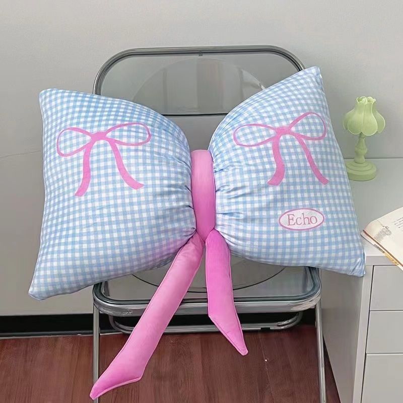 Cojín de celebridad de Internet con lazo de dopamina, estilo fresco, cintura femenina, corazón, almohada para dormitorio de estudiantes_voghion.com