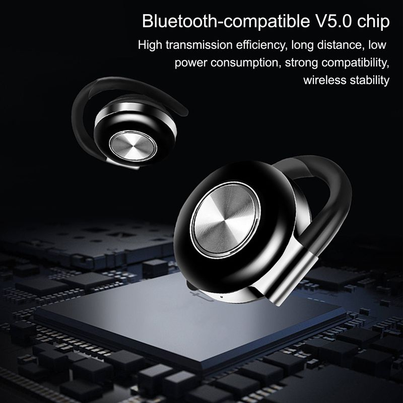 Earphone Earbud Latency Bluetooth-compatible Low Wireless Portable Ear Hook Stereo for Mobile Phone bud_voghion.com