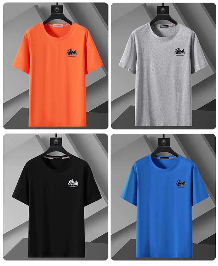 Herrenbekleidung Plus Size Sommertrend Ins Loses T-Shirt Neue große Größe T Halbärmelige Herrenoberbekleidung_voghion.com