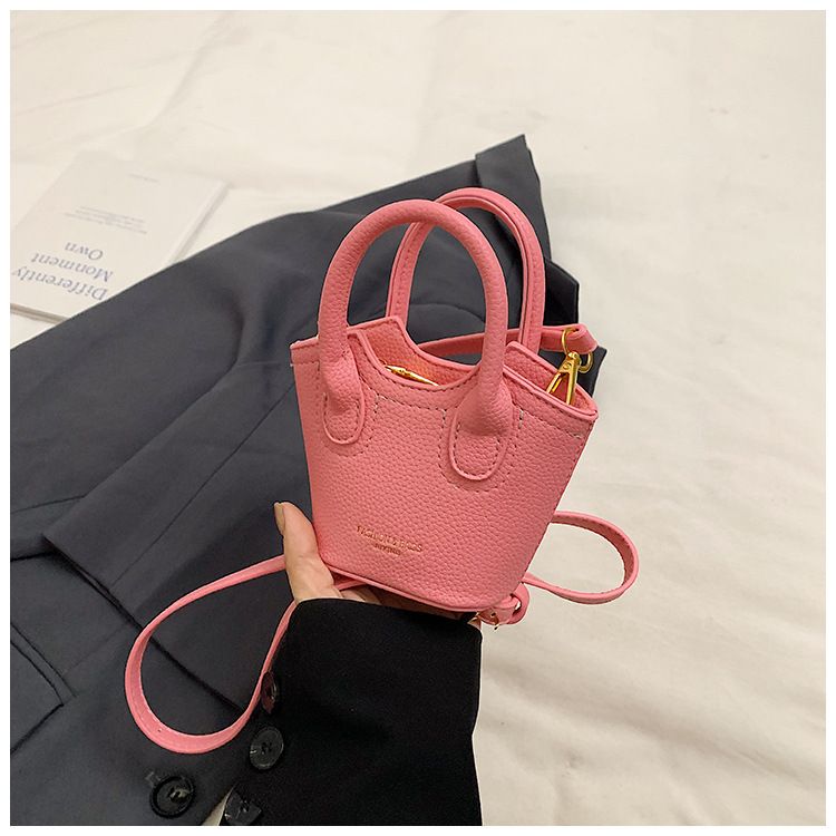 Kanner Stréi-Tote-Täsch - Minimalistesch Crossbody-Täsch fir Meedercher, léif Mini-Handtasche_voghion.com