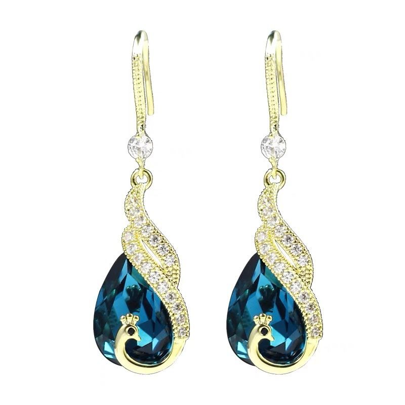 Weideni Pfau Phoenix Schmuckset für Damen_voghion.com