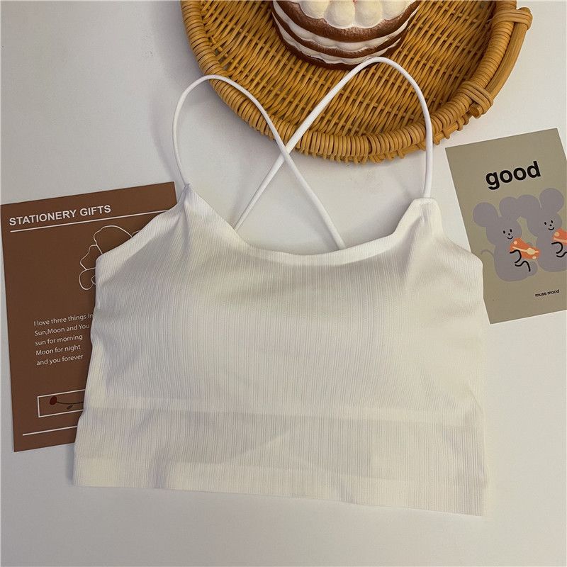 Beauty Back Ice Silk Integrated Basic Tops Camisole_voghion.com