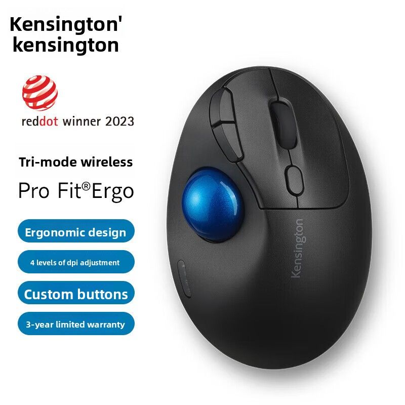 【Alta qualità】 Mouse trackball wireless Kensington K64325/K64327/K70992_voghion.com