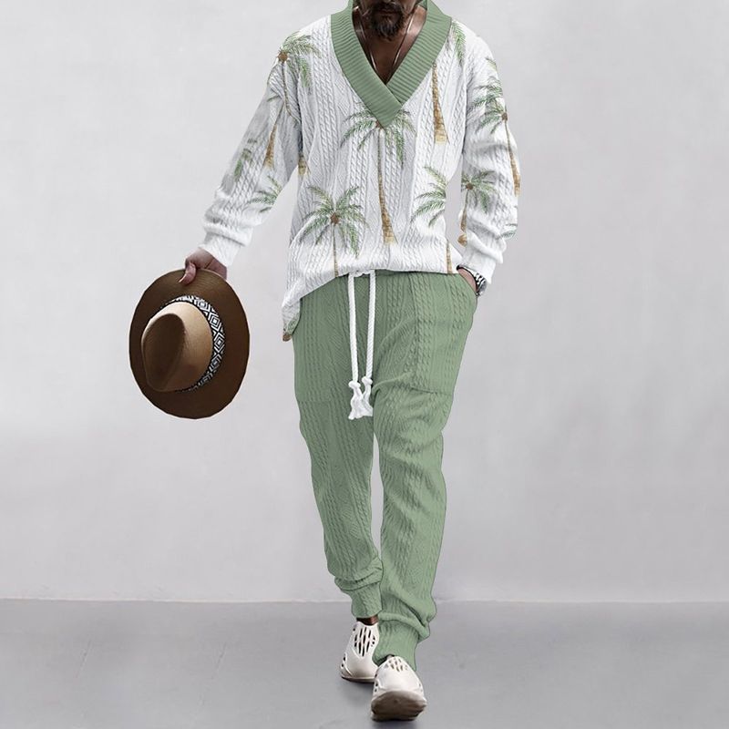 Pantaloni larghi da uomo 2024, nuovi, stampati in digitale 3D, a maniche lunghe, in taglia europea_voghion.com