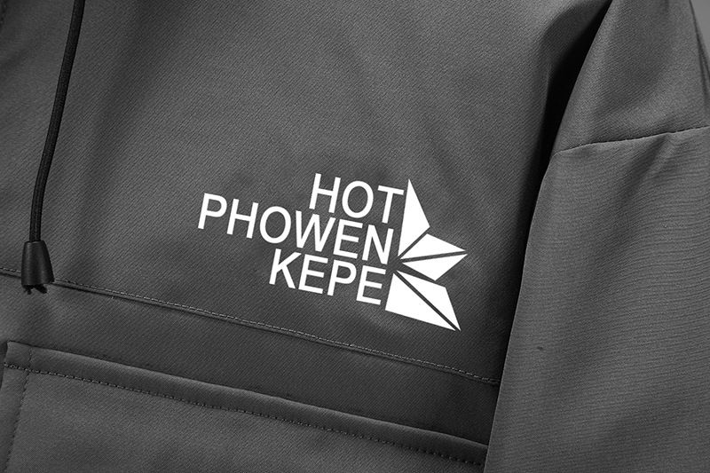 Jaqueta curta masculina com capuz e vários bolsos, casaco de inverno à prova d'água e vento, enchimento 550 de plumas de pato, jaqueta leve e quente_voghion.com