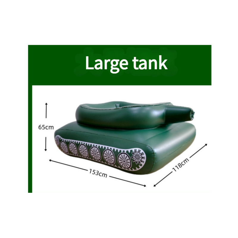 Inflatable Toy Floating Row Swimming Ride-On With Gun Adult Water Tank Battle Ship_voghion.com