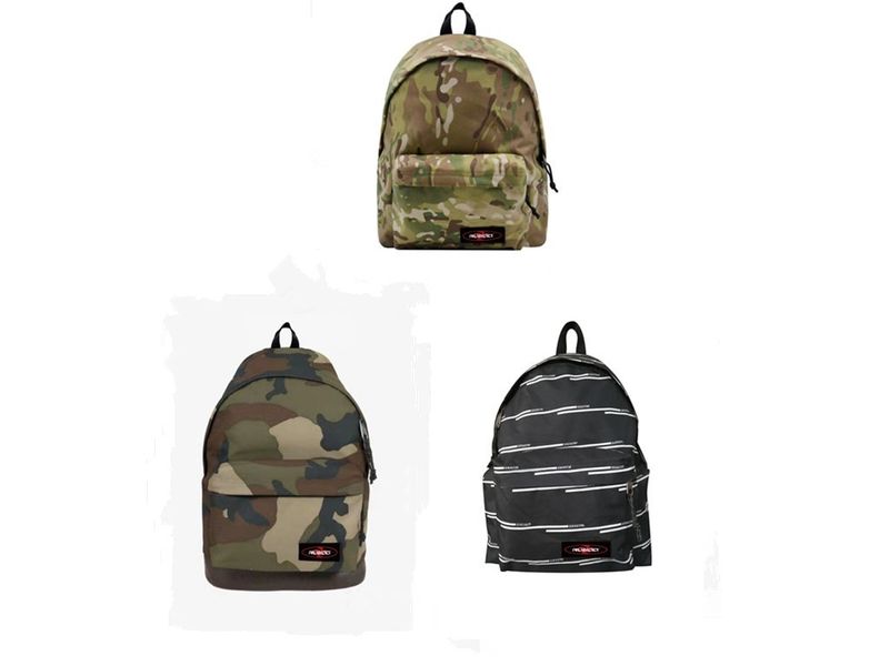 Mochila camuflada LazyZoom American EP620 para estudantes, bolsa casual para viagem e caminhada_voghion.com