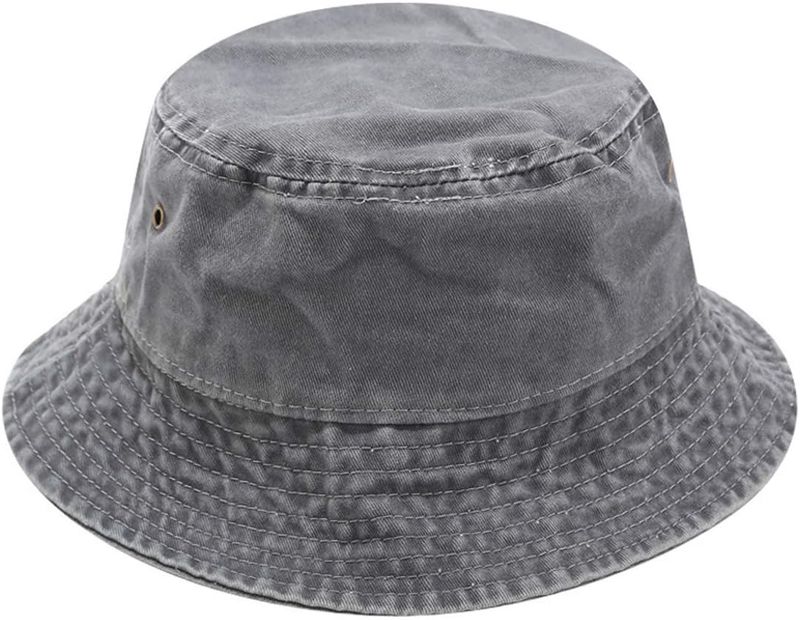 Chapeau bob rétro en coton délavé au soleil pour la pêche_voghion.com