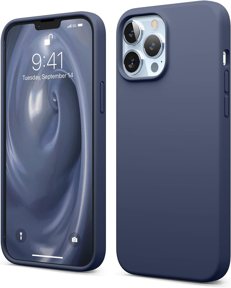 Elago compatible iPhone 13 Pro Max liquid silicone full body screen camera protector, shock-absorbing, ultra-thin phone_voghion.com
