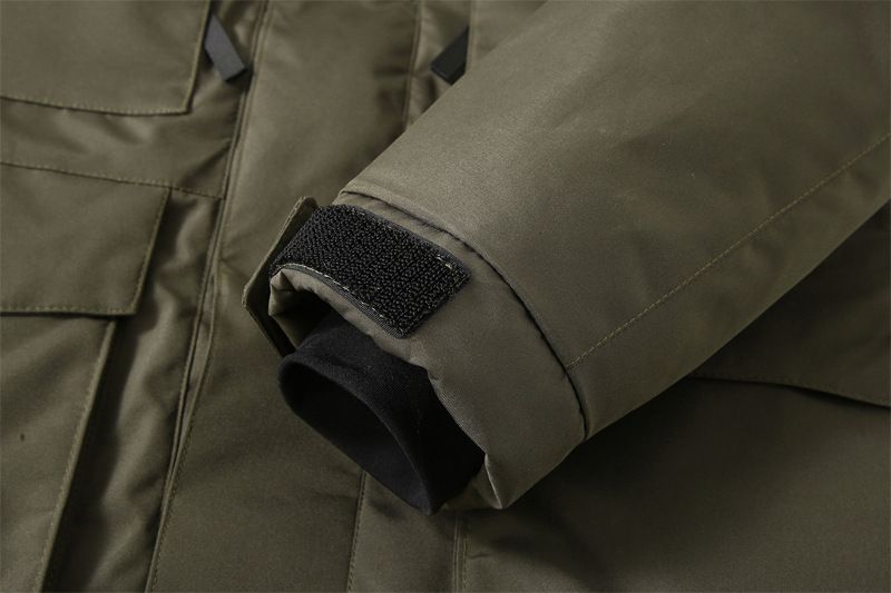 Robuste Winter-Steppjacke für Damen und Herren – Russischer Bestseller (L-XXXXL, Schwarz/Armeegrün/Khaki, mit/ohne Pelzbesatz)_voghion.com