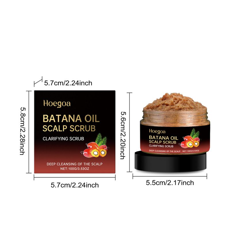 HOEGOA Sanfte Pflege, reinigendes, glättendes und feuchtigkeitsspendendes Peeling für die Kopfhaut_voghion.com
