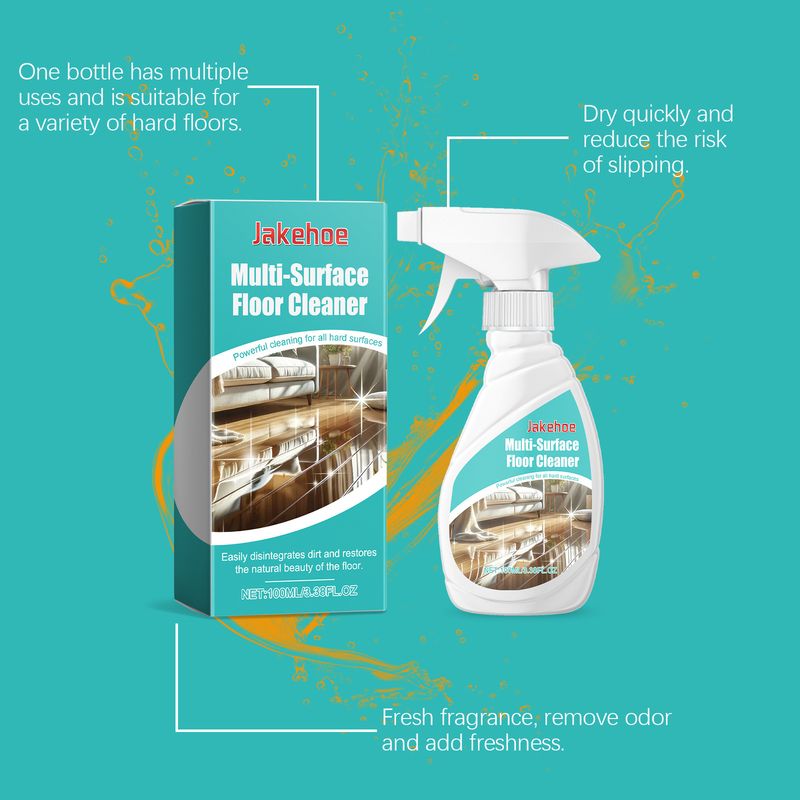 Limpador de piso multi-superfície, descontaminação de piso de ladrilho de cozinha e sala de estar, limpador brilhante_voghion.com