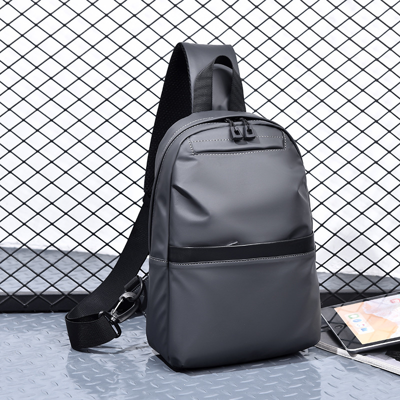 Borsa a tracolla da uomo, multifunzionale, sportiva, casual, impermeabile, in pelle, monospalla_voghion.com