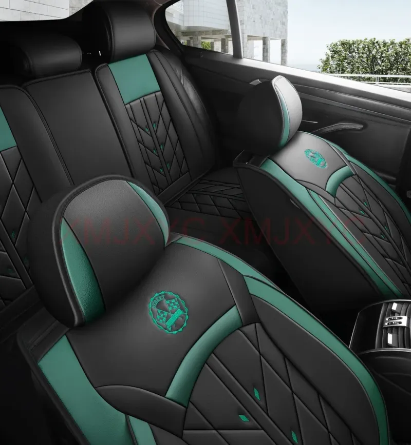 Universal Style Full Coverage Seat Cover For Golf 4 5 6 F10 F11 G30 Peugeot 207 206 MG4 Car Accessories Pu Leather_voghion.com