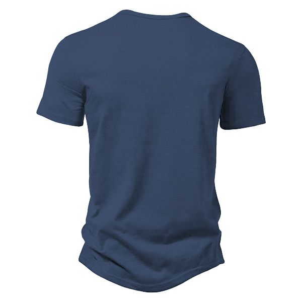 Maglietta a maniche corte in bambù per il commercio estero transfrontaliero, da uomo, estiva, casual, con colletto alla coreana, taglia grande, a maniche corte, da uomo, con bottoni_voghion.com