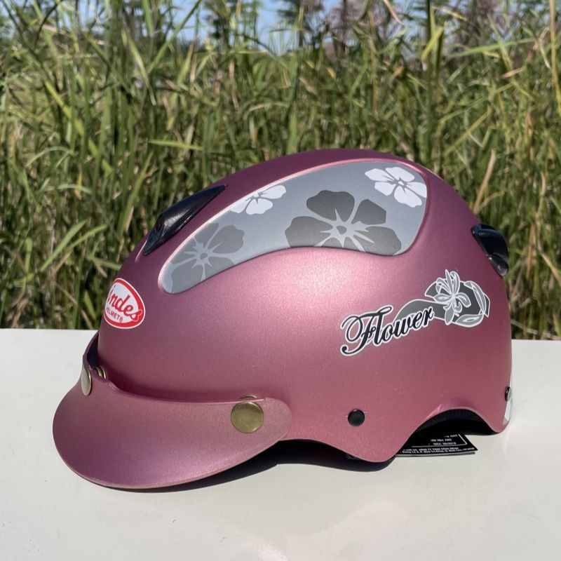 Jugend Schüler Elektromotorrad Liicht Atmungsaktiv Sonneschutz Summer Fréijoer an Hierscht Hallefhelm Belëftung_voghion.com