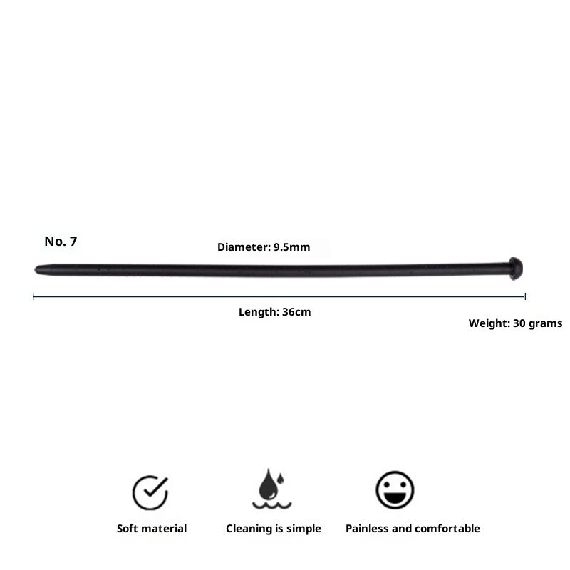 LuvBox Custom Processing Stimolazione dell'occhio di cavallo Asta in silicone P Espansione Tappo uretrale Giocattoli sessuali per adulti_voghion.com