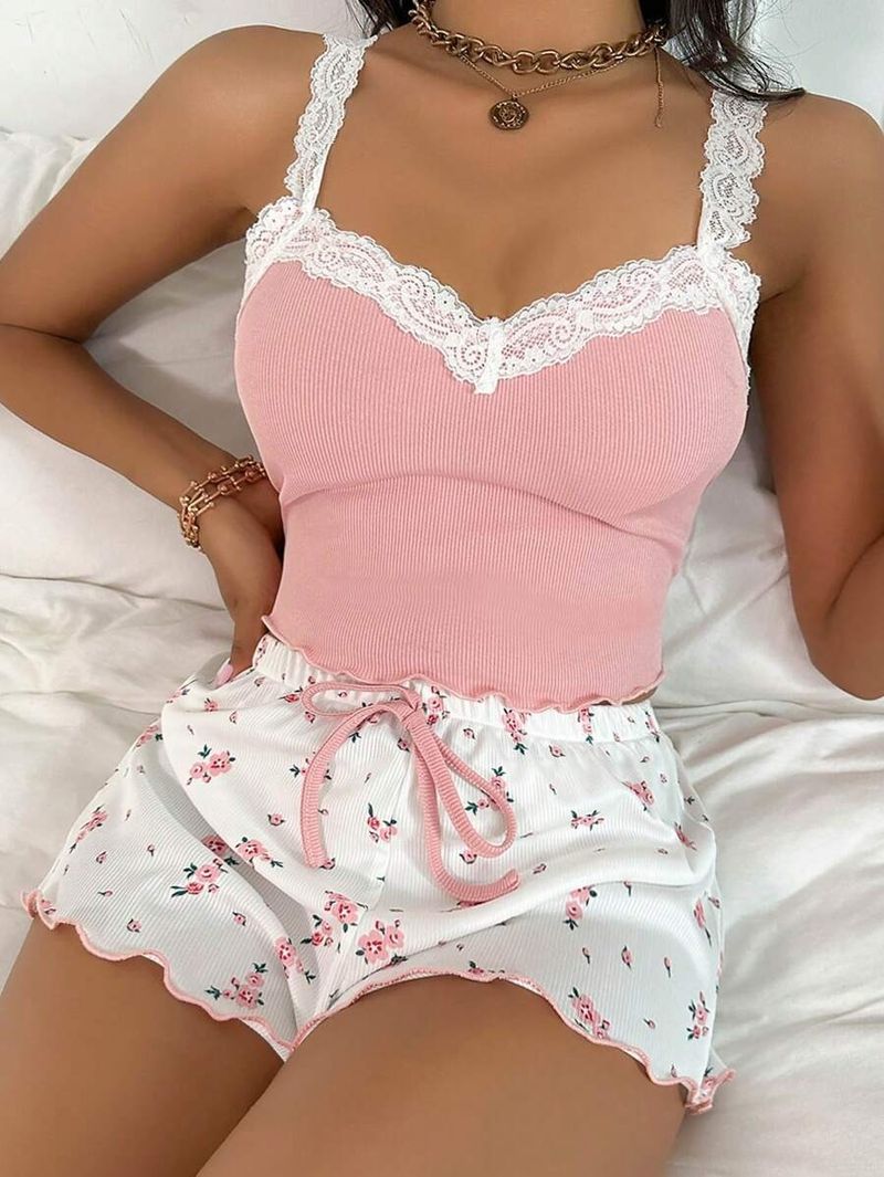 New Design Sense Thin Sexy Nightwear Set_voghion.com